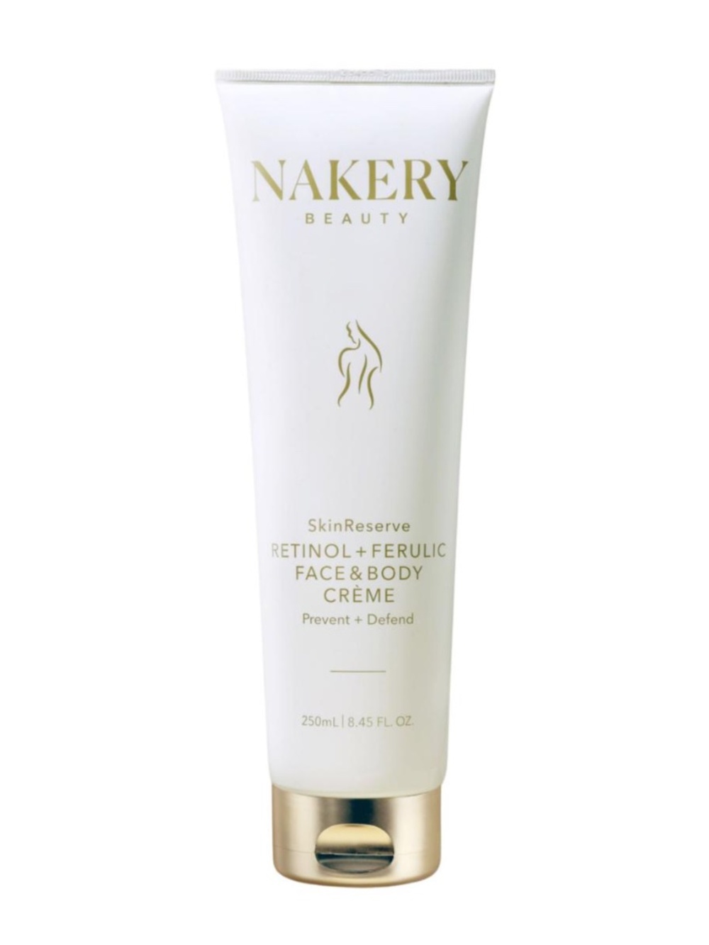 Nakery Beauty SkinReserve Retinol + Ferulic Face & Body Créme 250ml